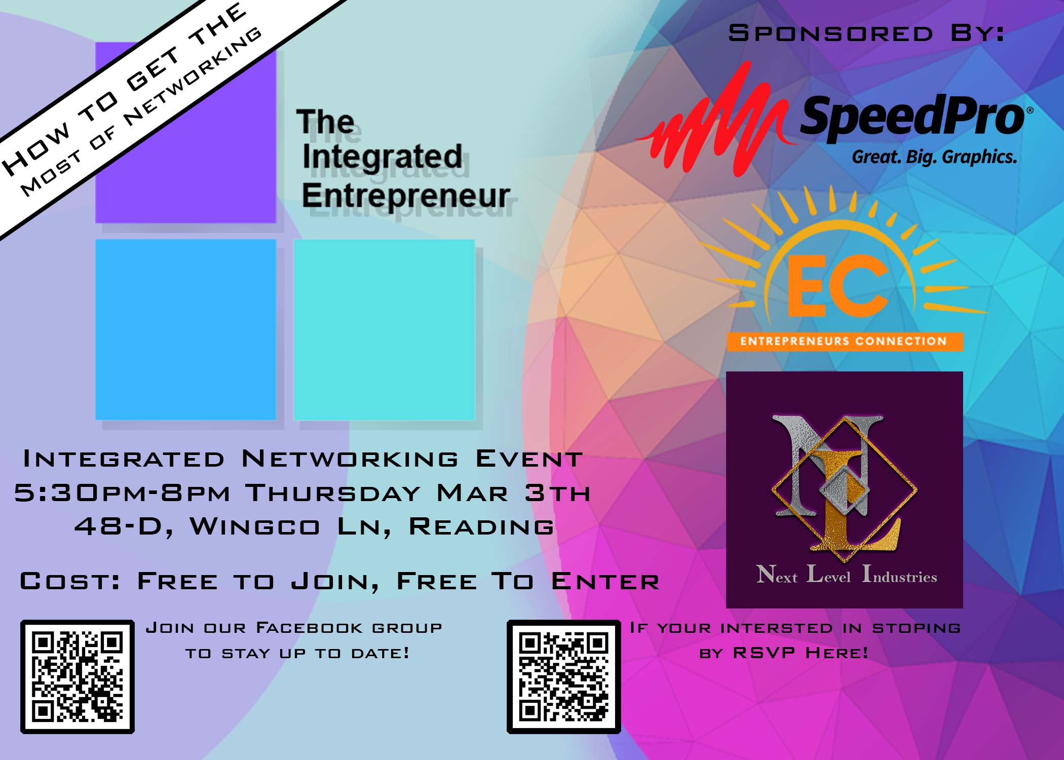 Intergrated Networking Event Flyer V6